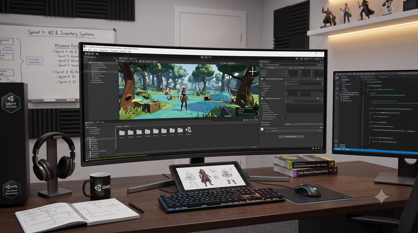 The Complete 3D Game Developer Masterclass